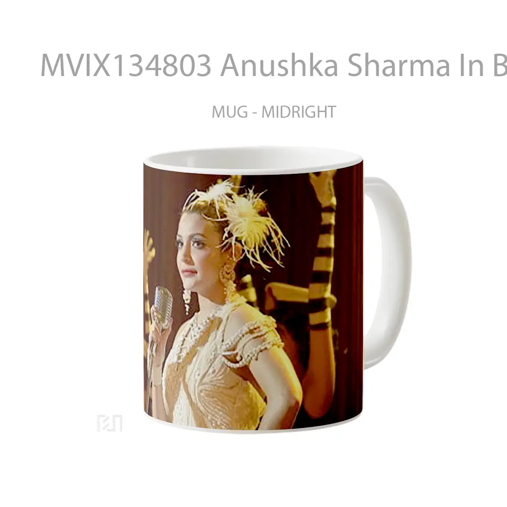 Mug Anushka Sharma In Bombay Velvet Gelas Keramik Unik - All-side / Desain
