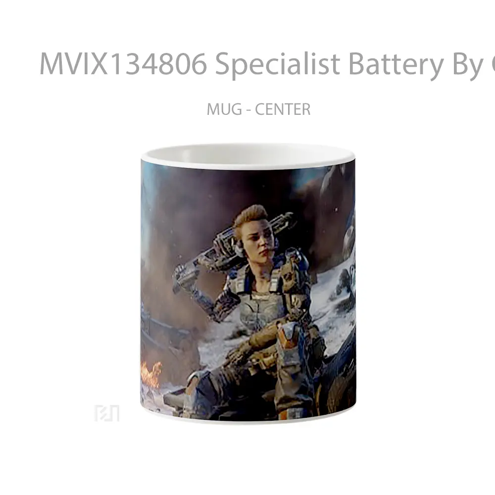 Mug Specialist Battery By Call Of Duty Black Ops 3 Cangkir Gamer
