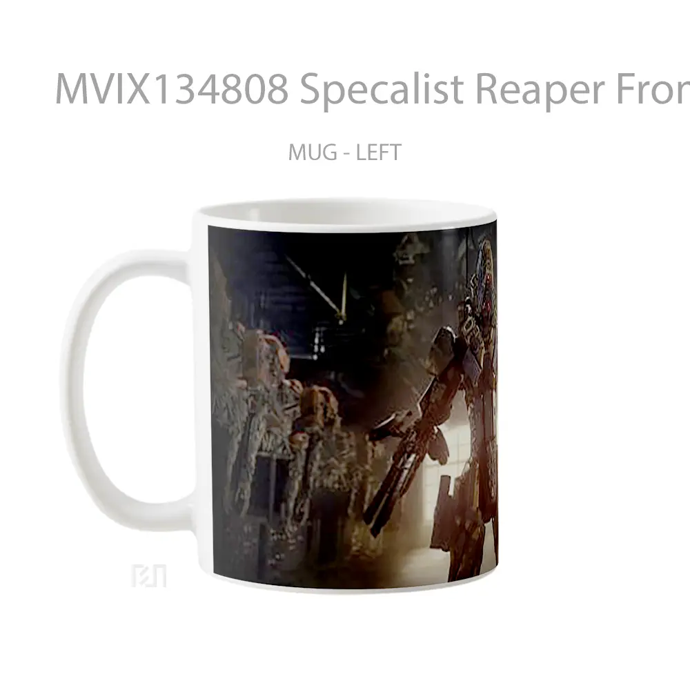 Mug Specalist Reaper From Call Of Duty Black Ops 3 Cangkir Gamer - All-side / Desain