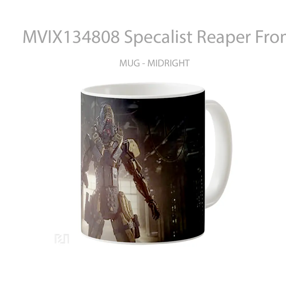 Mug Specalist Reaper From Call Of Duty Black Ops 3 Cangkir Gamer - All-side / Desain