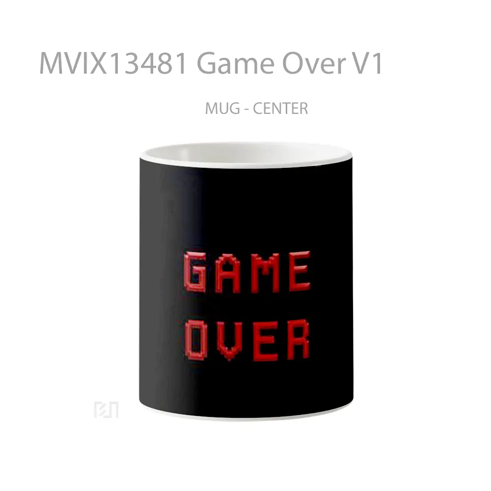 Mug Game Over V1 Cangkir Gamer