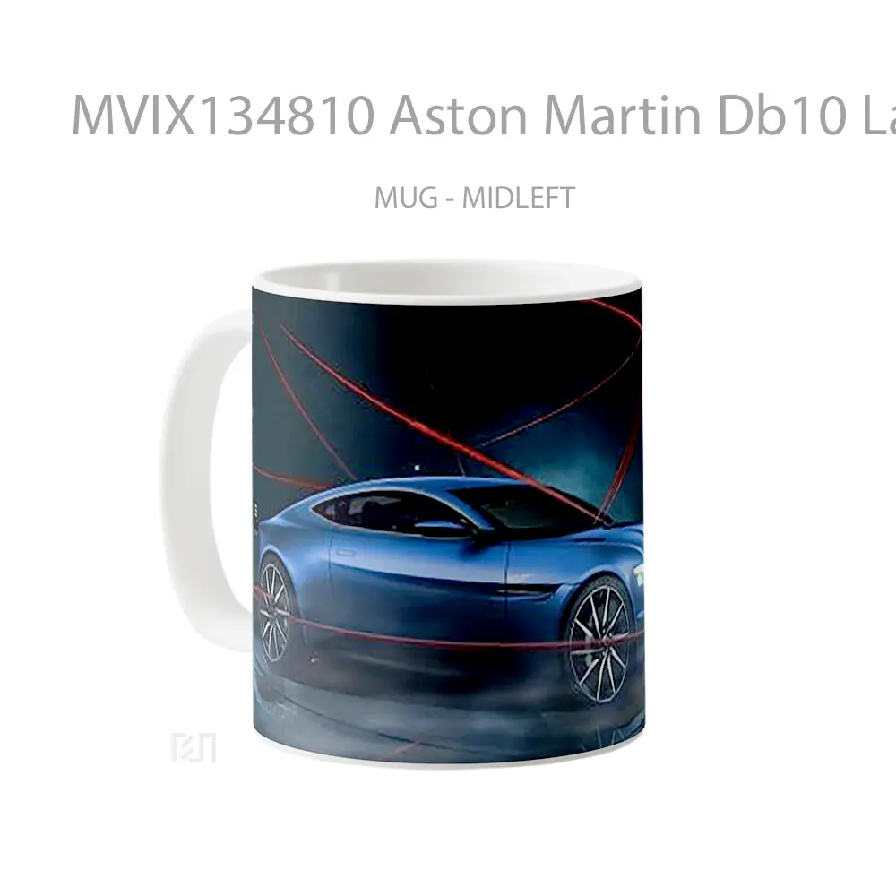 Mug Aston Martin Db10 Lagonda Cangkir Mobil - All-side / Desain