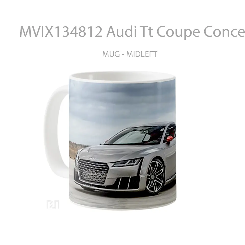 Mug Audi Tt Coupe Concept Cangkir Mobil - All-side / Desain