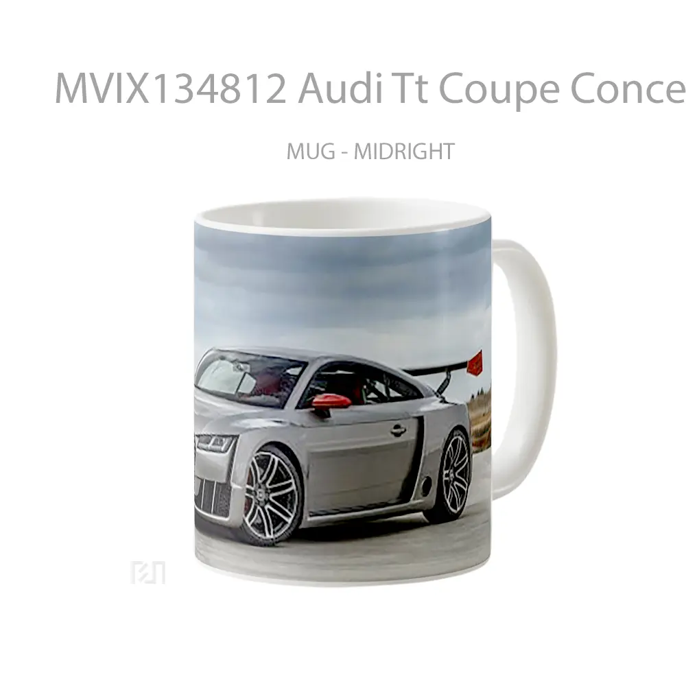 Mug Audi Tt Coupe Concept Cangkir Mobil - All-side / Desain