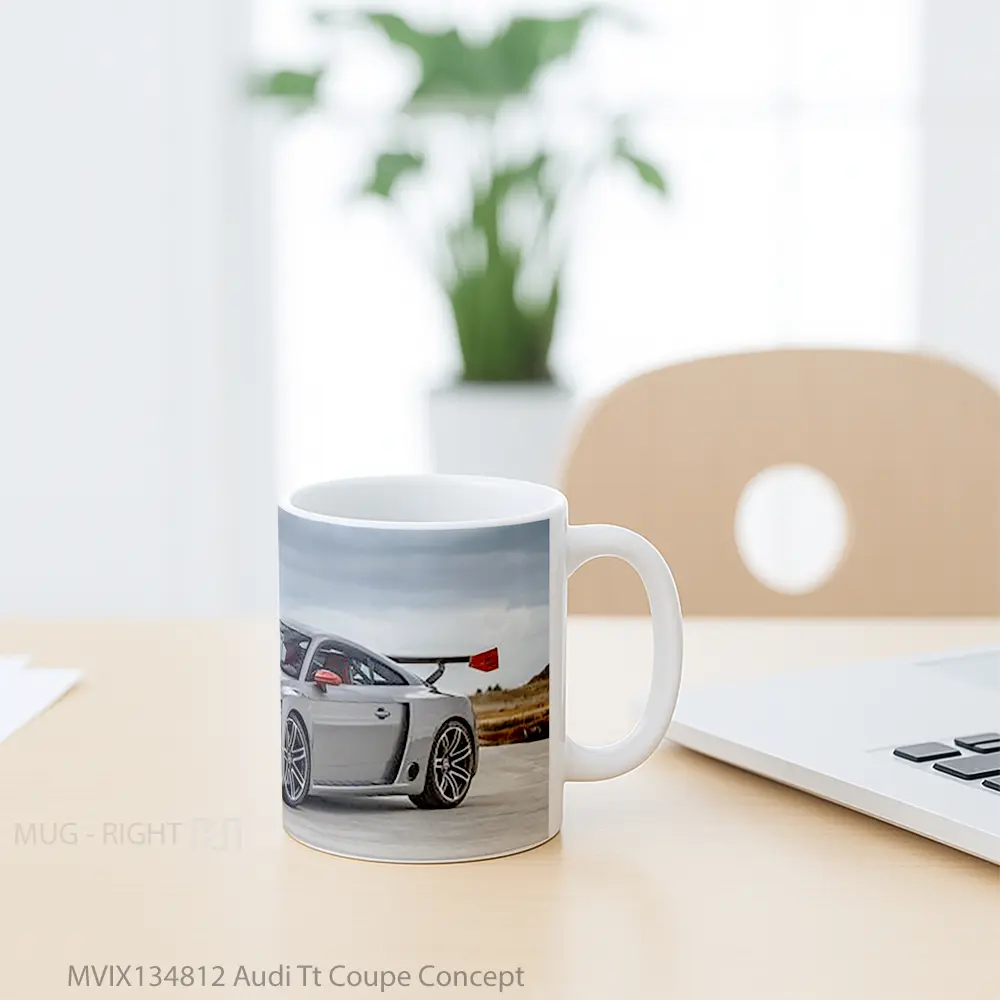 Mug Audi Tt Coupe Concept Cangkir Mobil - All-side / Desain