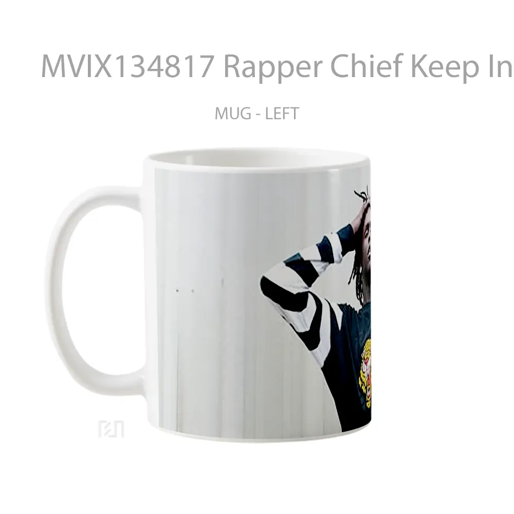 Mug Rapper Chief Keep In Photoshoot Gelas Keramik Unik - All-side / Desain