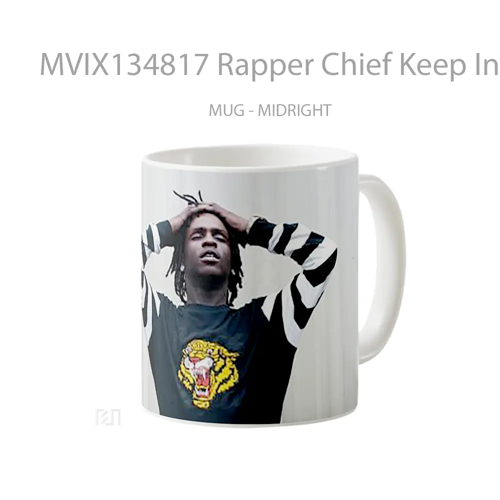 Mug Rapper Chief Keep In Photoshoot Gelas Keramik Unik - All-side / Desain