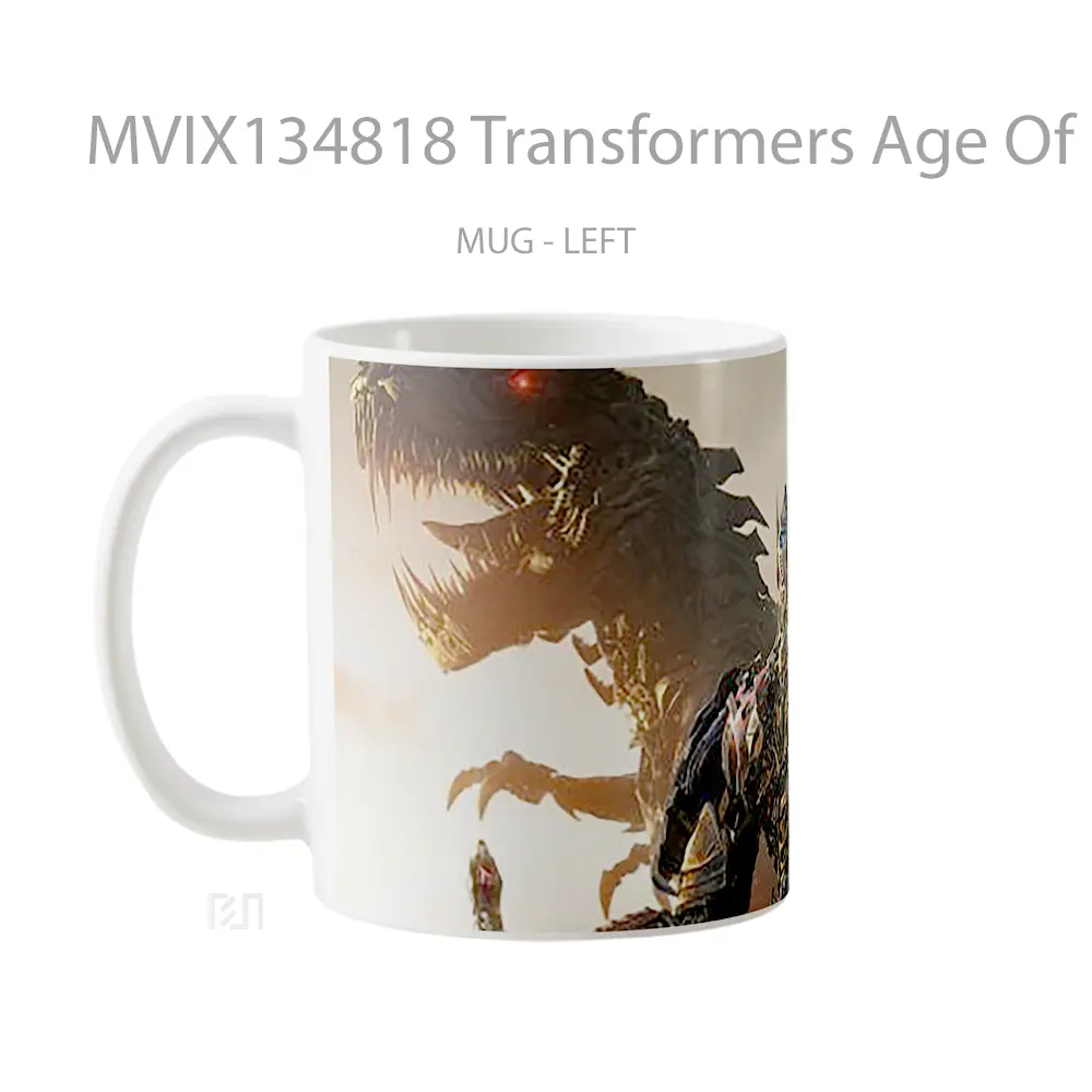 Mug Transformers Age Of Extinction Imax Poster Gelas Film - All-side / Desain