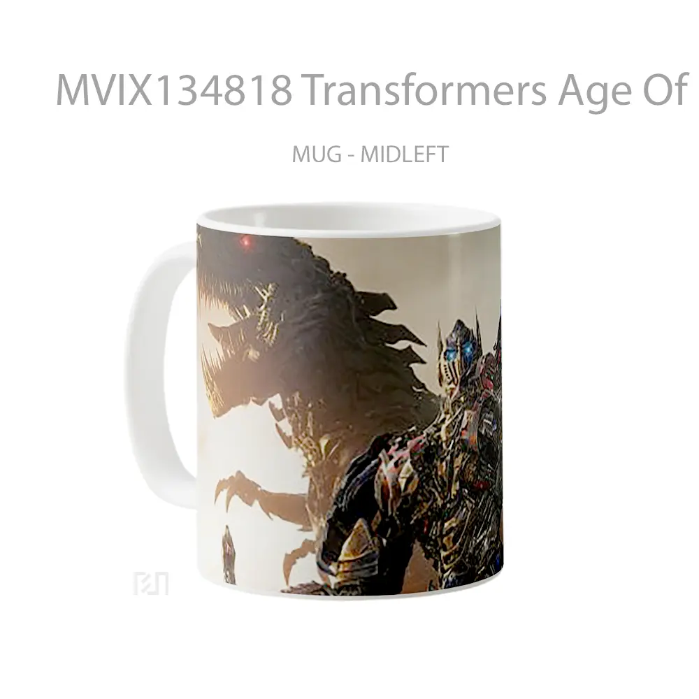 Mug Transformers Age Of Extinction Imax Poster Gelas Film - All-side / Desain