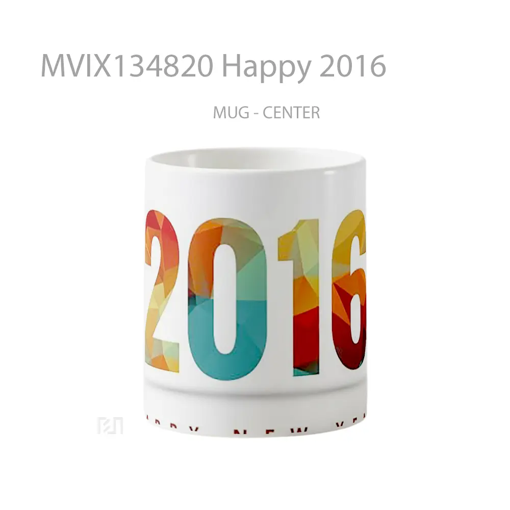 Mug Happy 2016 Gelas Keramik Unik