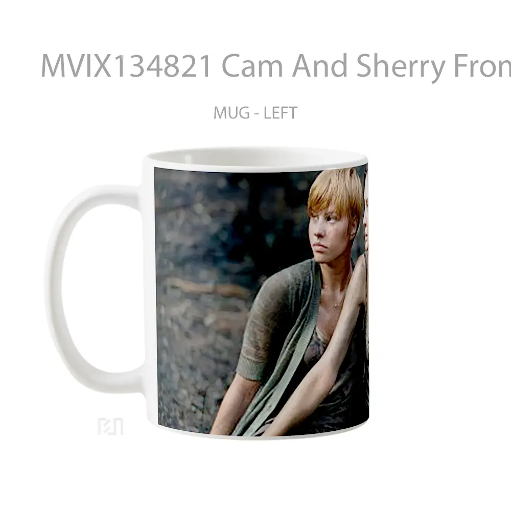 Mug Cam And Sherry From Walking Dead Gelas Keramik Unik - All-side / Desain