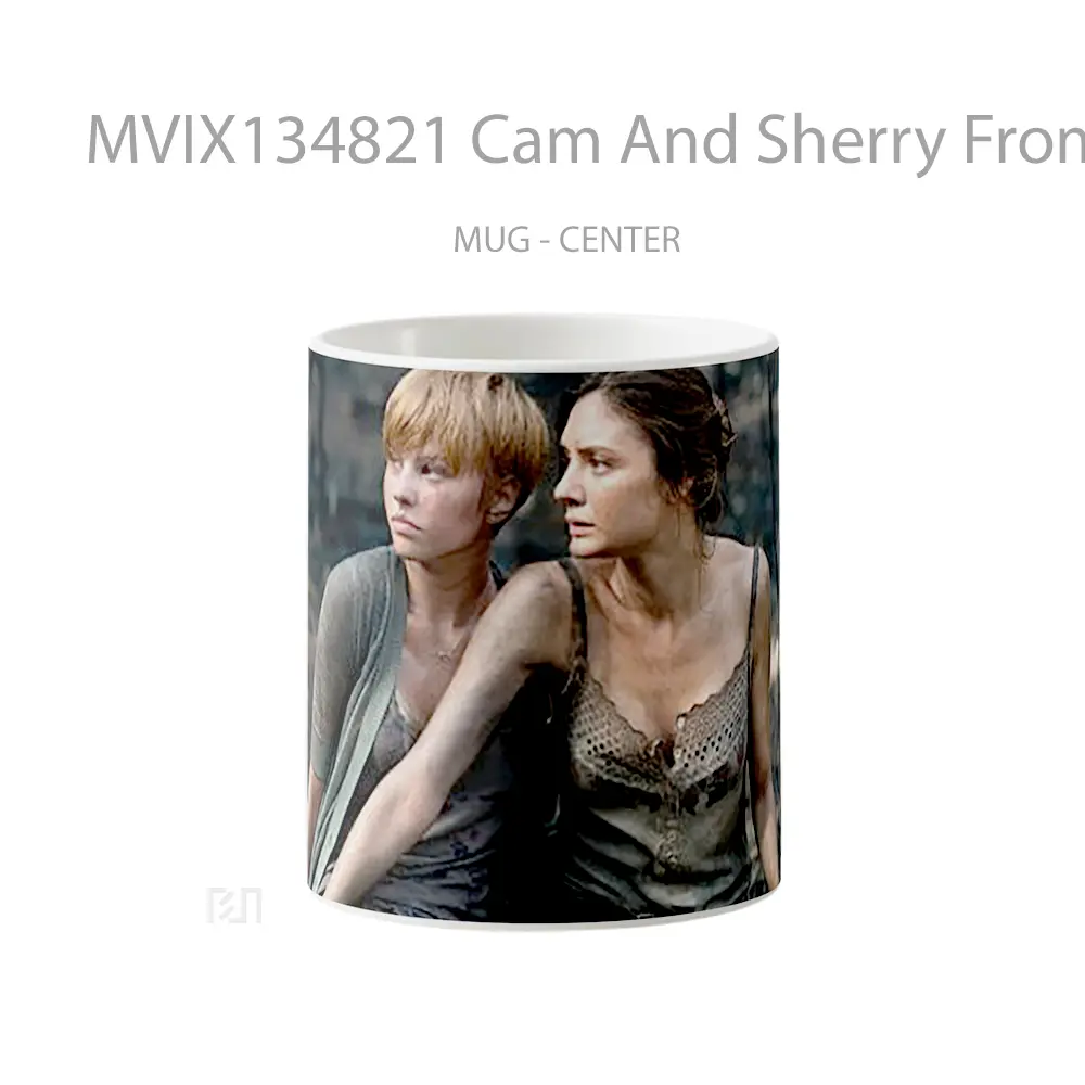 Mug Cam And Sherry From Walking Dead Gelas Keramik Unik