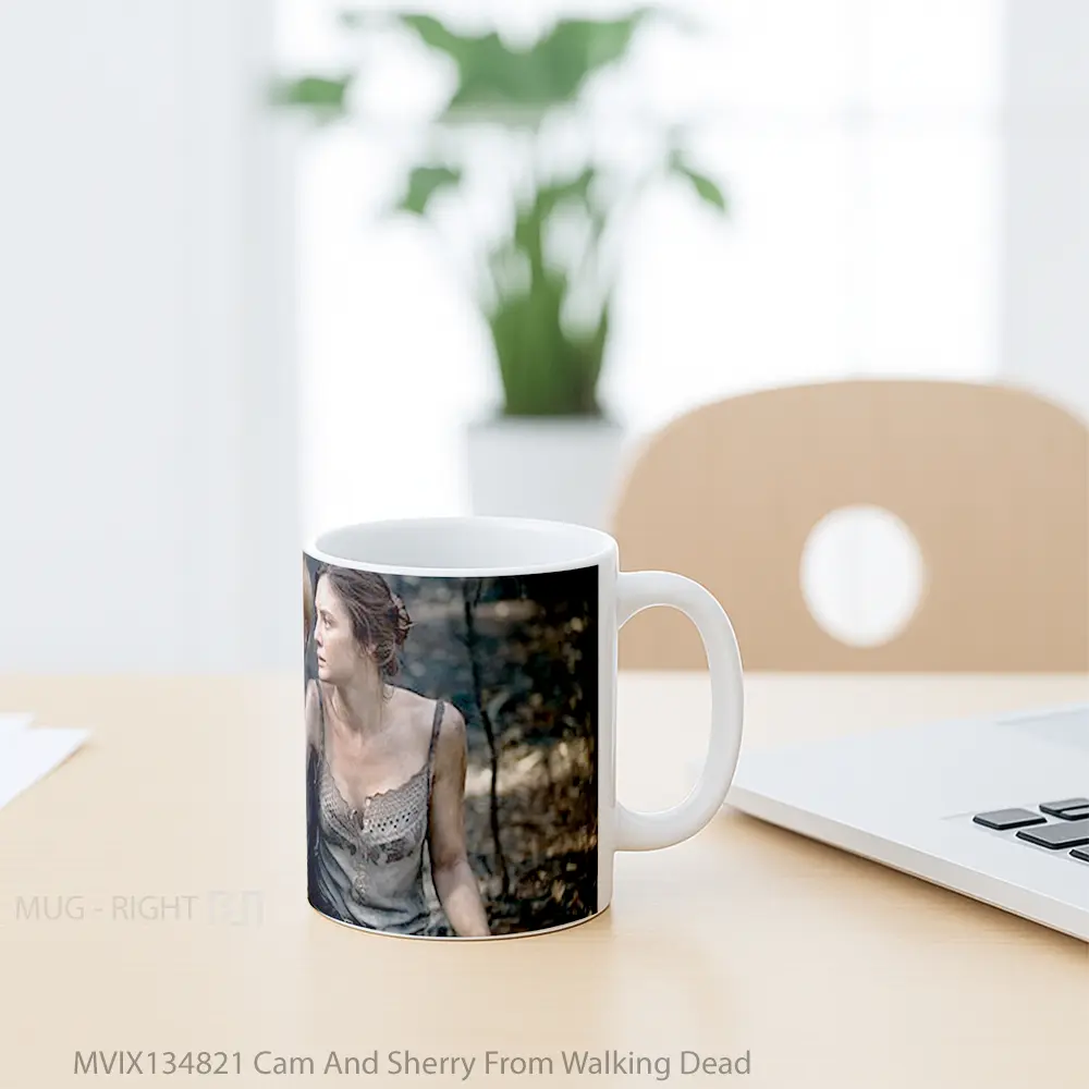 Mug Cam And Sherry From Walking Dead Gelas Keramik Unik - All-side / Desain