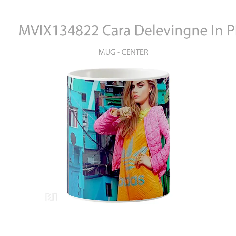 Mug Cara Delevingne In Photoshoot Gelas Keramik Unik
