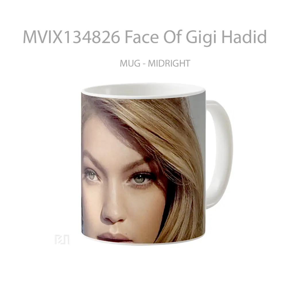 Mug Face Of Gigi Hadid Gelas Keramik Unik - All-side / Desain