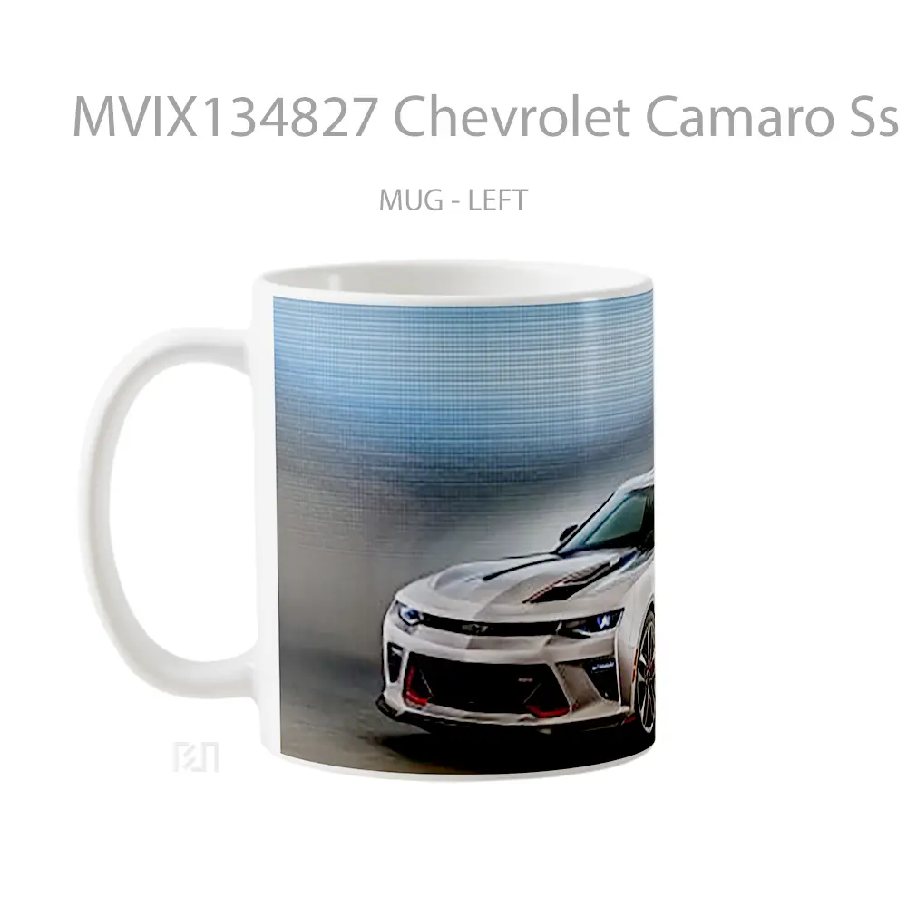 Mug Chevrolet Camaro Ss Concept Cangkir Mobil - All-side / Desain