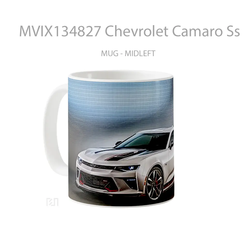 Mug Chevrolet Camaro Ss Concept Cangkir Mobil - All-side / Desain