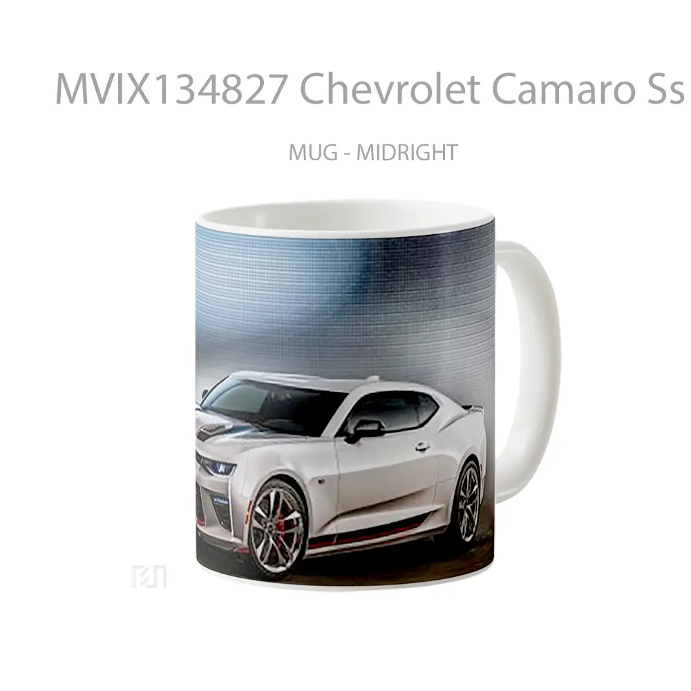 Mug Chevrolet Camaro Ss Concept Cangkir Mobil - All-side / Desain