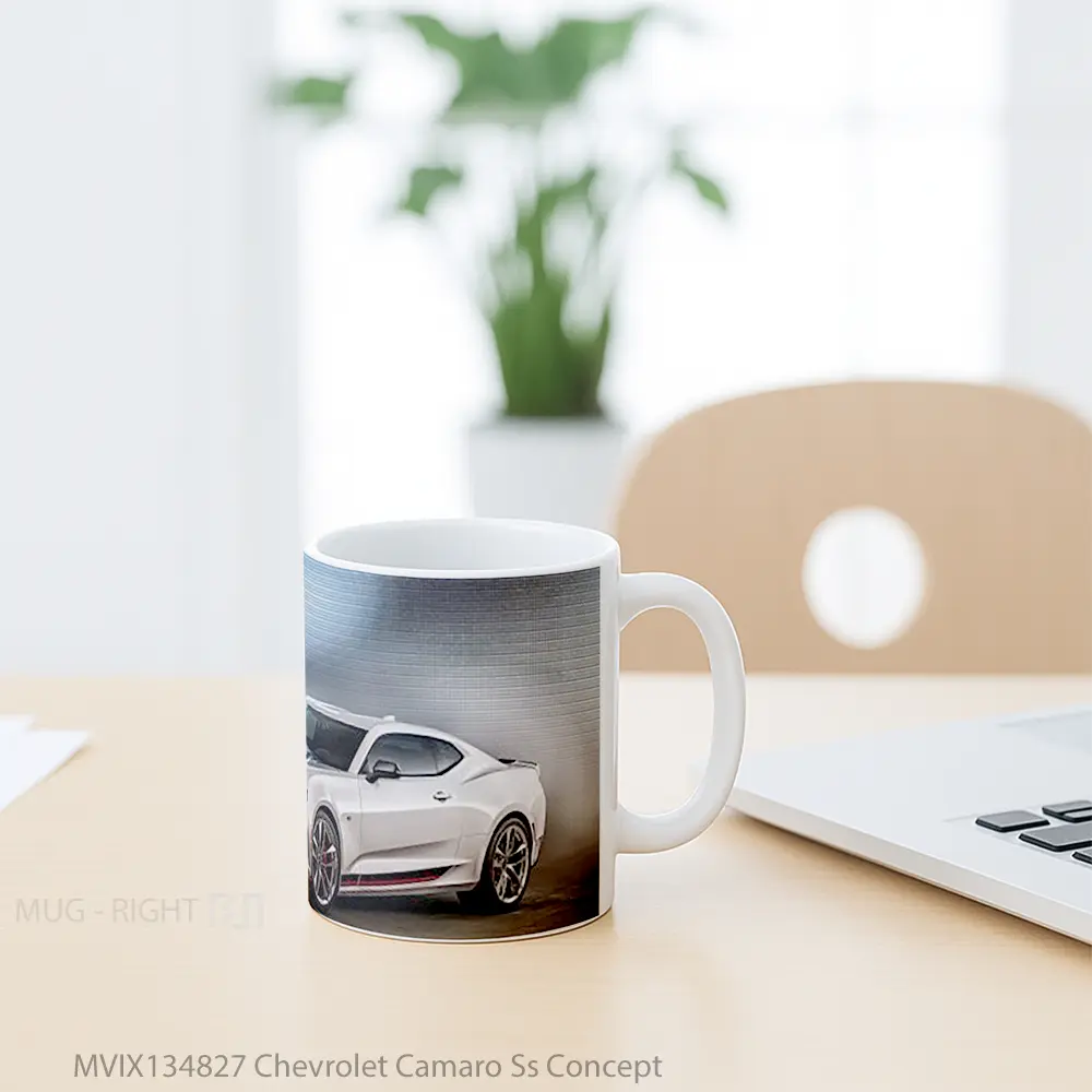 Mug Chevrolet Camaro Ss Concept Cangkir Mobil - All-side / Desain