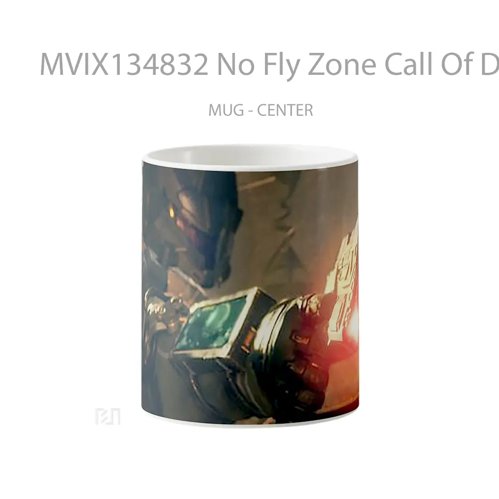 Mug No Fly Zone Call Of Duty Black Ops 3 Cangkir Gamer