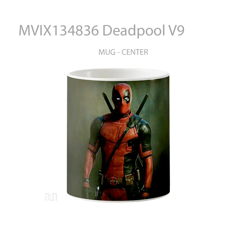 Mug Deadpool V9 Gelas Superhero