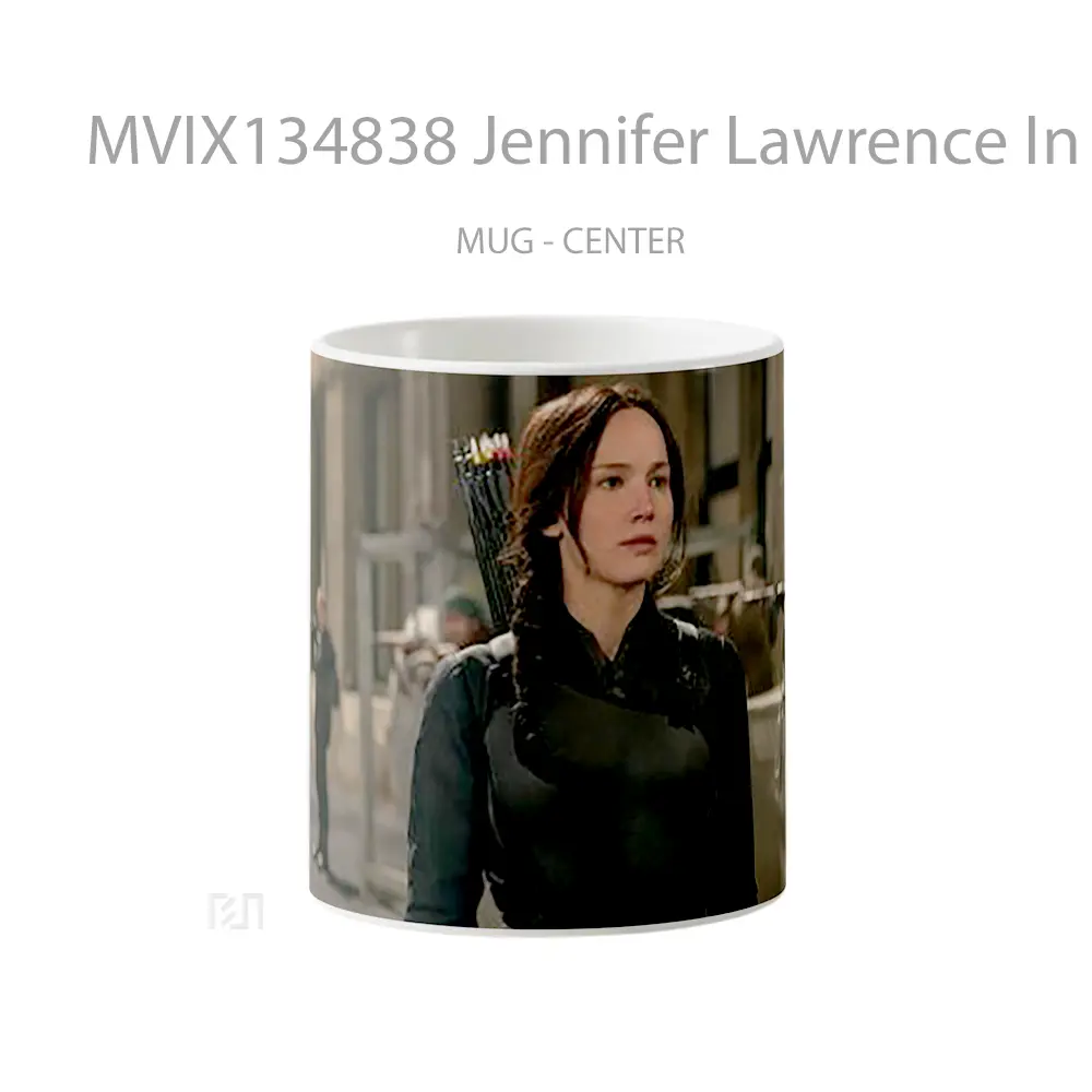 Mug Jennifer Lawrence In Part Two Of Mockingjay Gelas Keramik Unik