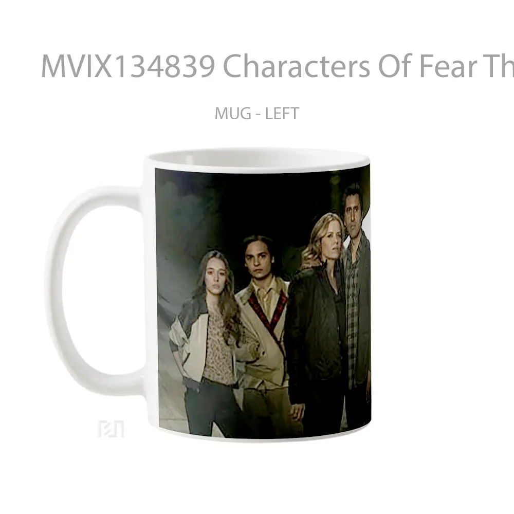 Mug Characters Of Fear The Walking Dead Gelas Keramik Unik - All-side / Desain