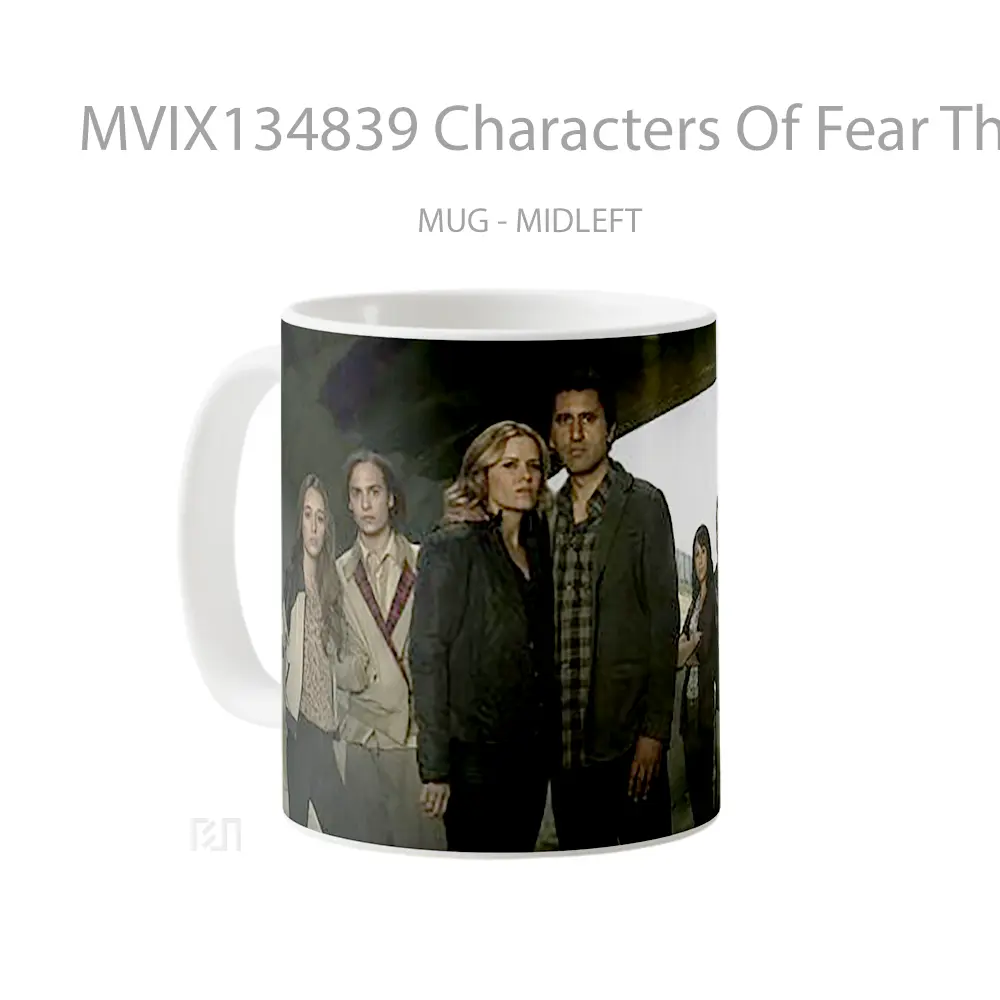 Mug Characters Of Fear The Walking Dead Gelas Keramik Unik - All-side / Desain