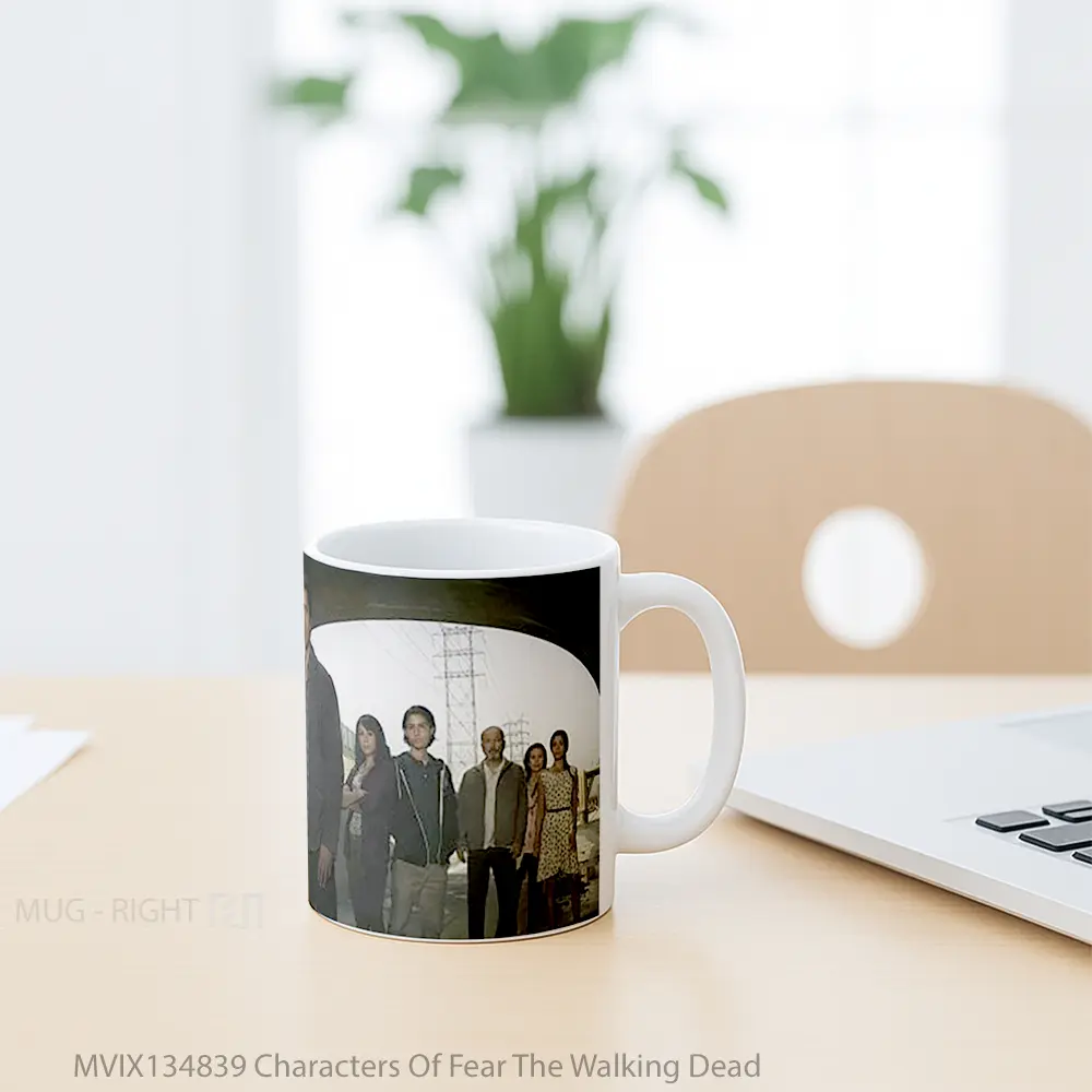 Mug Characters Of Fear The Walking Dead Gelas Keramik Unik - All-side / Desain