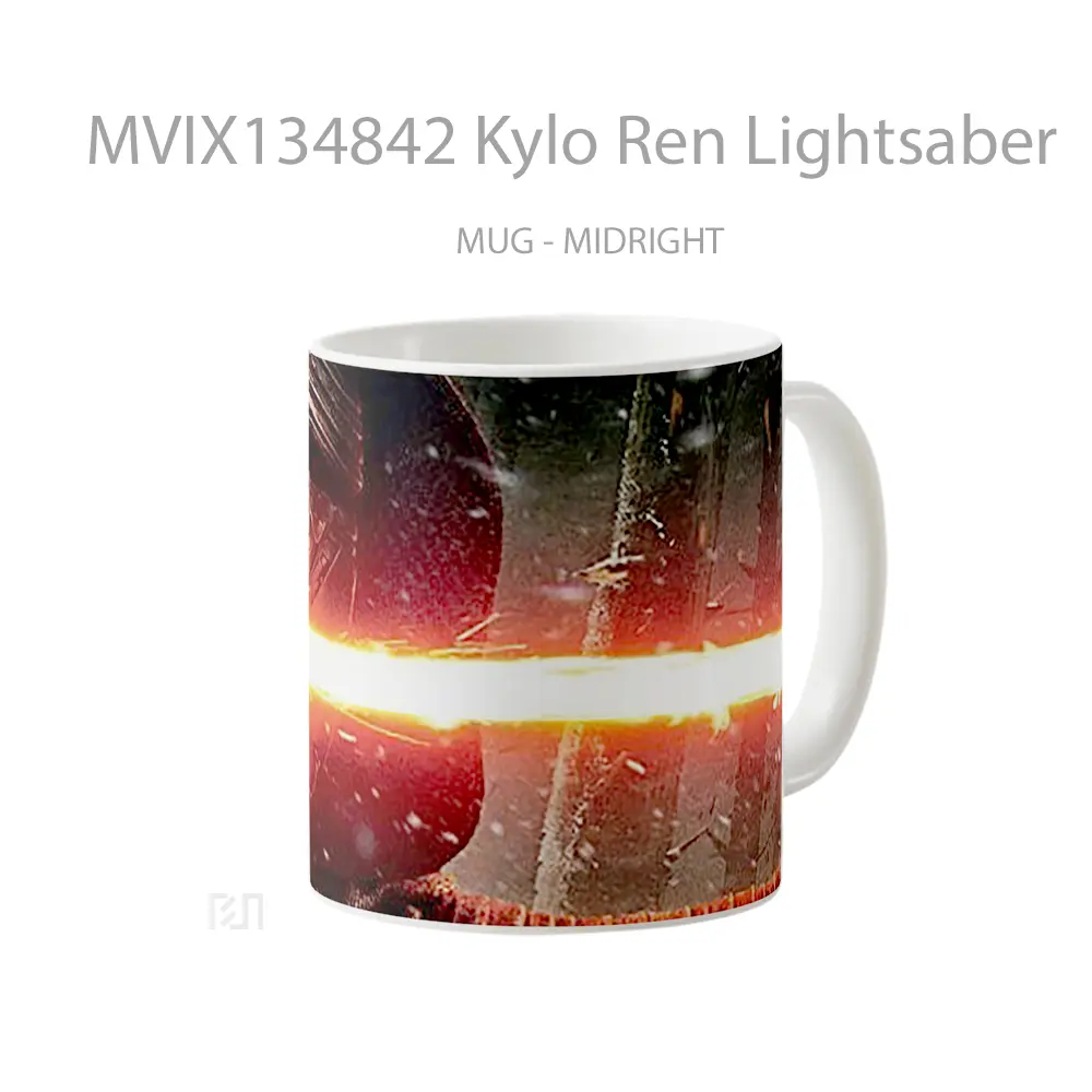 Mug Kylo Ren Lightsaber Gelas Keramik Unik - All-side / Desain