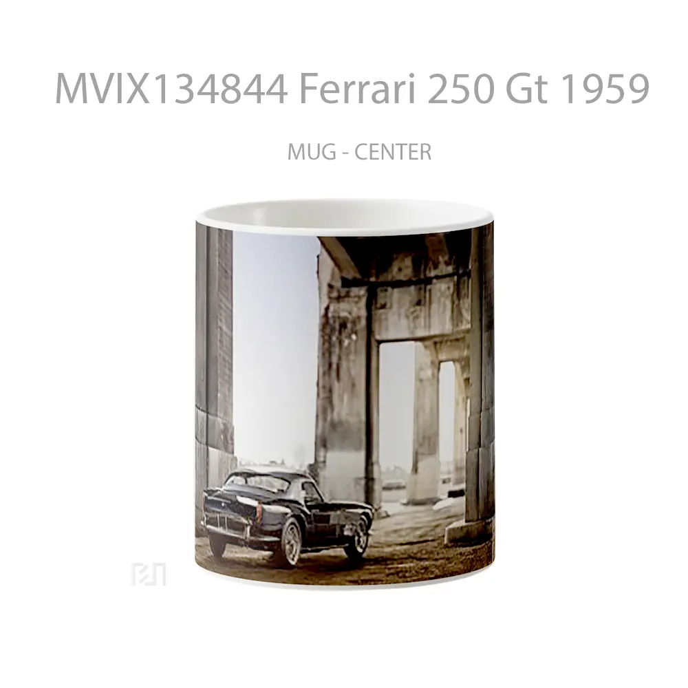 Mug Ferrari 250 Gt 1959 Cangkir Mobil