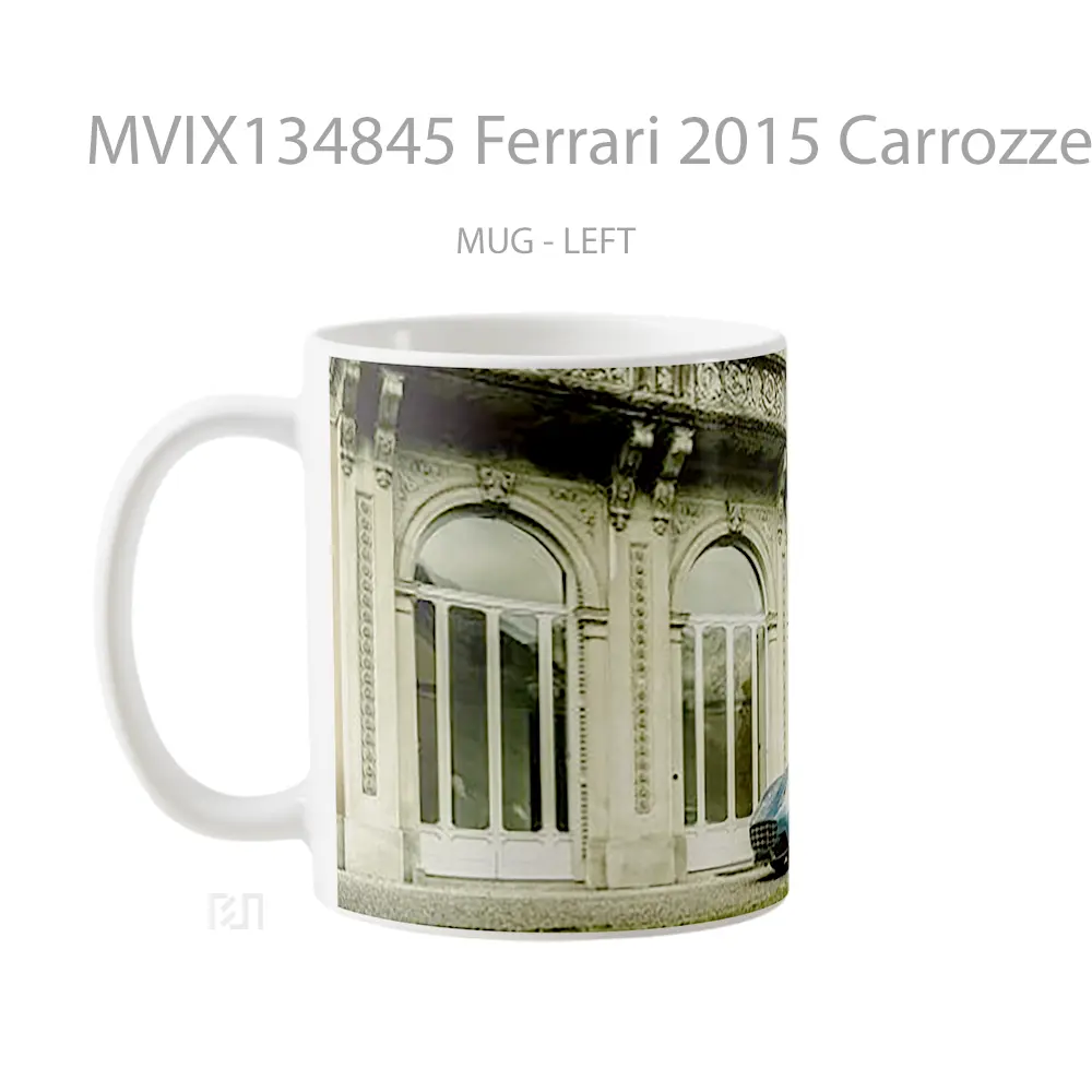 Mug Ferrari 2015 Carrozzeria Touring Berlinertta Cangkir Mobil - All-side / Desain