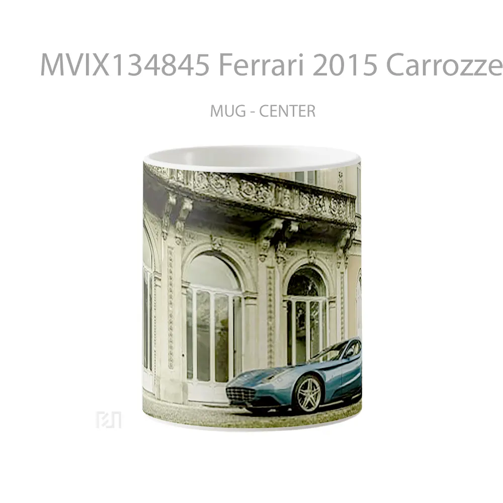 Mug Ferrari 2015 Carrozzeria Touring Berlinertta Cangkir Mobil