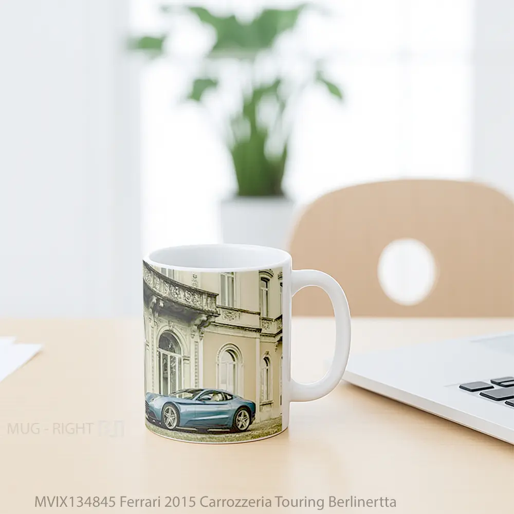Mug Ferrari 2015 Carrozzeria Touring Berlinertta Cangkir Mobil - All-side / Desain