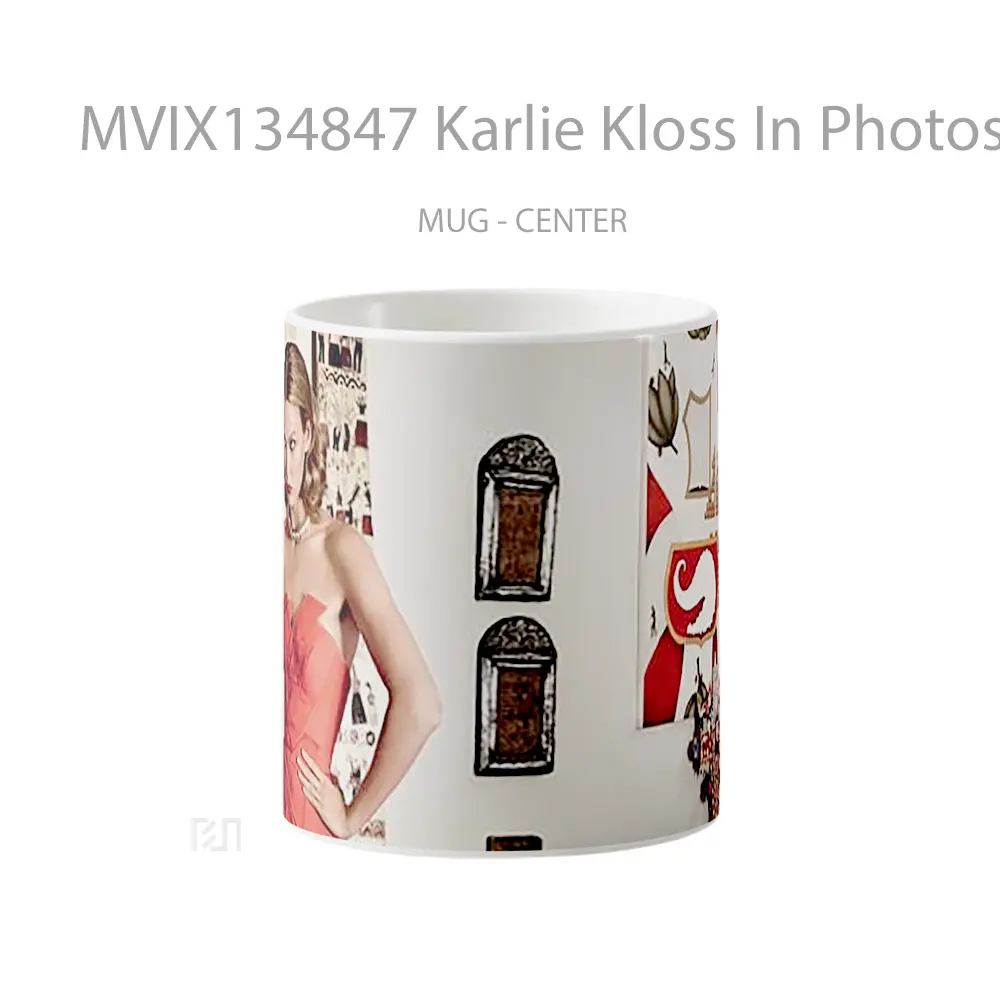 Mug Karlie Kloss In Photoshoot Gelas Keramik Unik