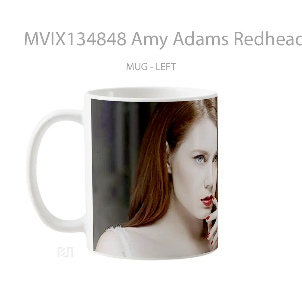 Mug Amy Adams Redhead Gelas Keramik Unik - All-side / Desain