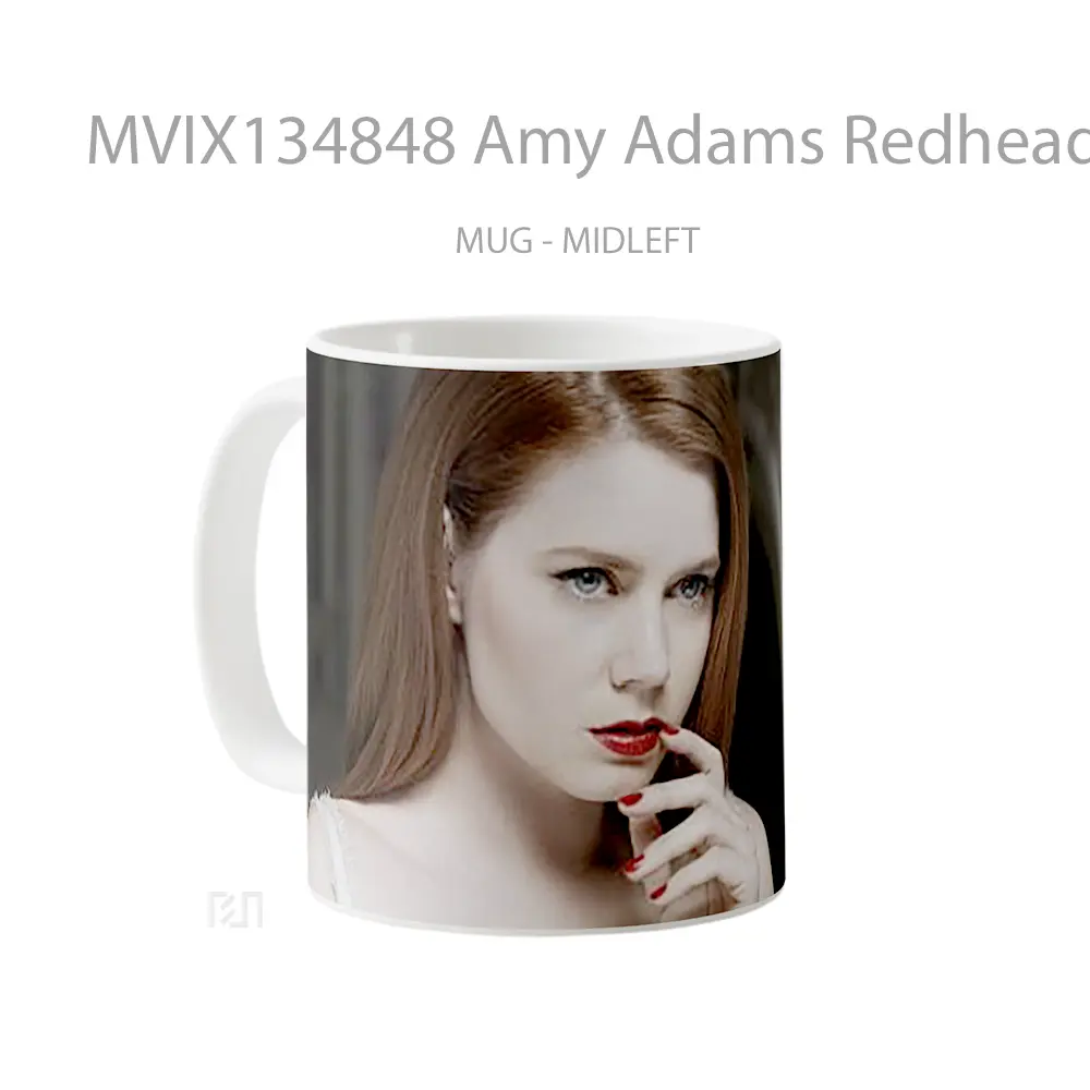 Mug Amy Adams Redhead Gelas Keramik Unik - All-side / Desain