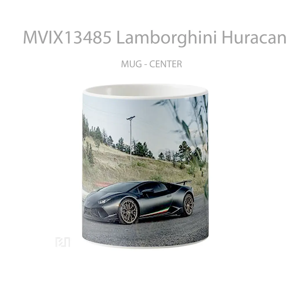 Mug Lamborghini Huracan Performante 2022 Cangkir Mobil