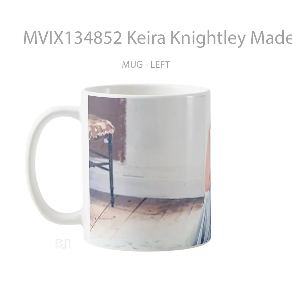 Mug Keira Knightley Made Up Gelas Keramik Unik - All-side / Desain