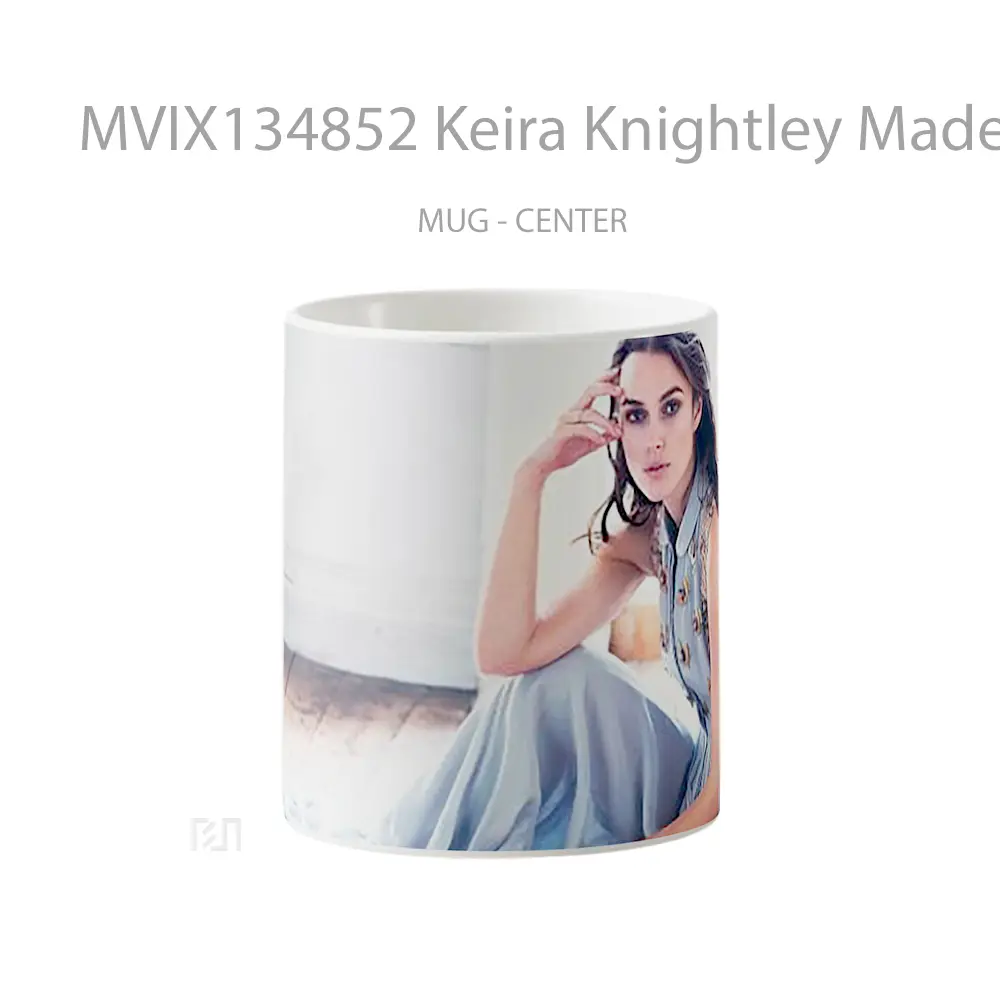 Mug Keira Knightley Made Up Gelas Keramik Unik