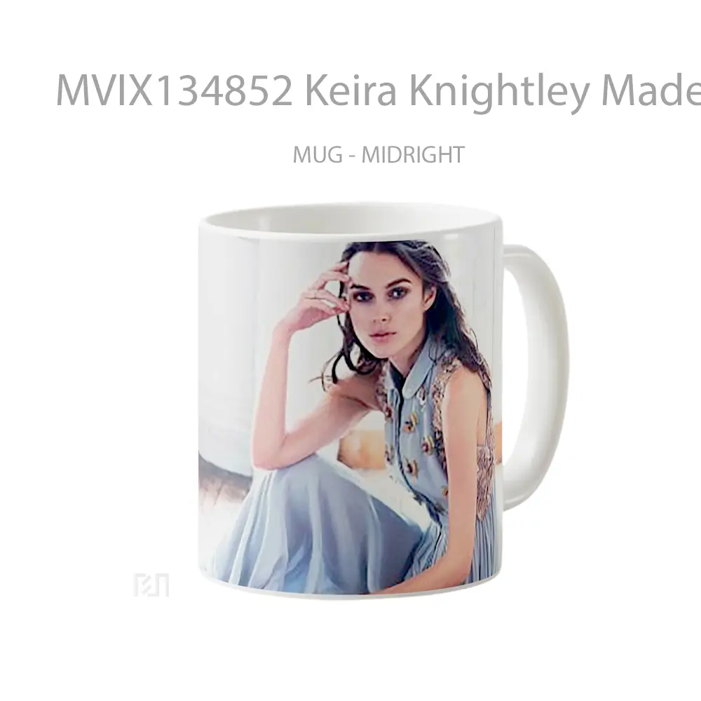 Mug Keira Knightley Made Up Gelas Keramik Unik - All-side / Desain