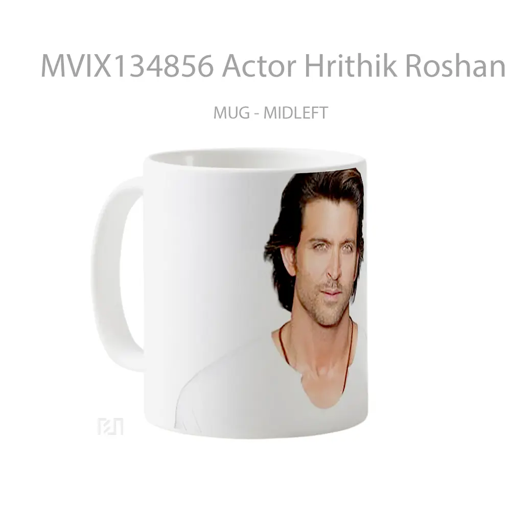 Mug Actor Hrithik Roshan Gelas Keramik Unik - All-side / Desain