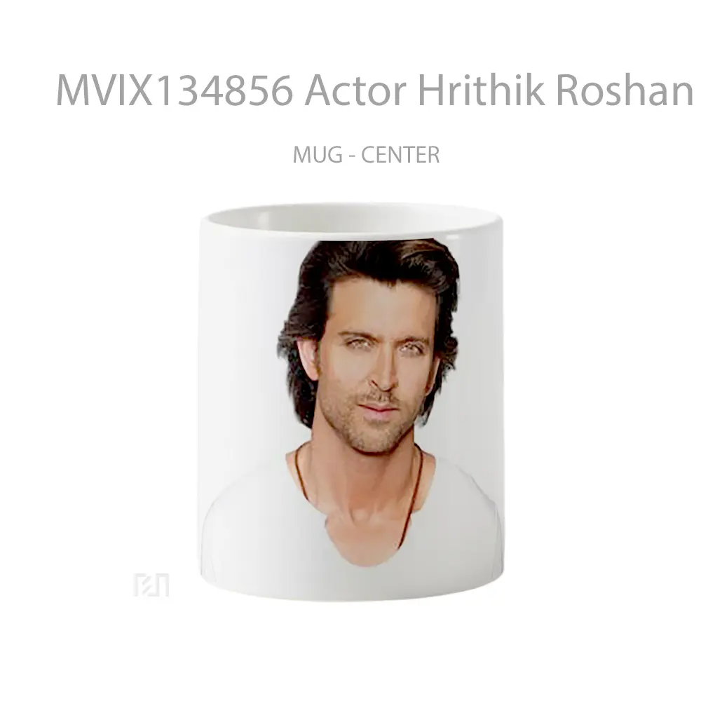 Mug Keramik Premium SNI - Mug Actor Hrithik Roshan Gelas Keramik Unik