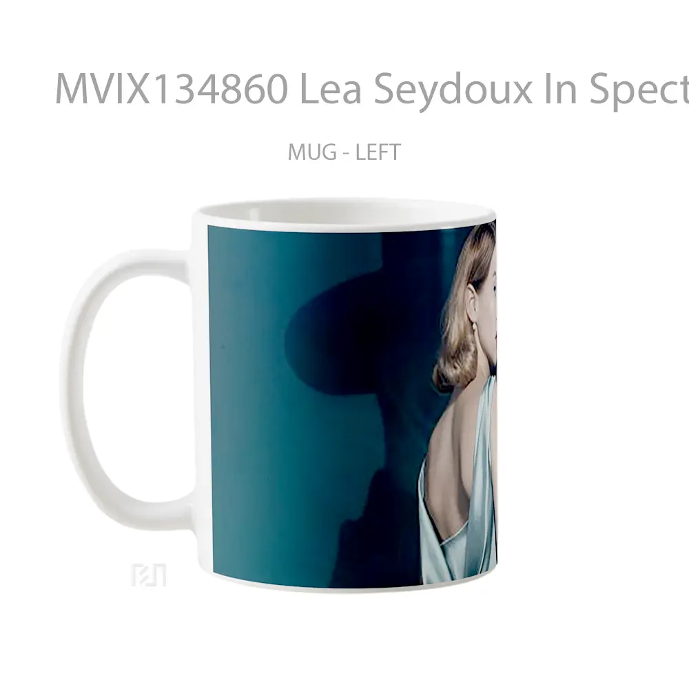 Mug Lea Seydoux In Specter Gelas Keramik Unik - All-side / Desain