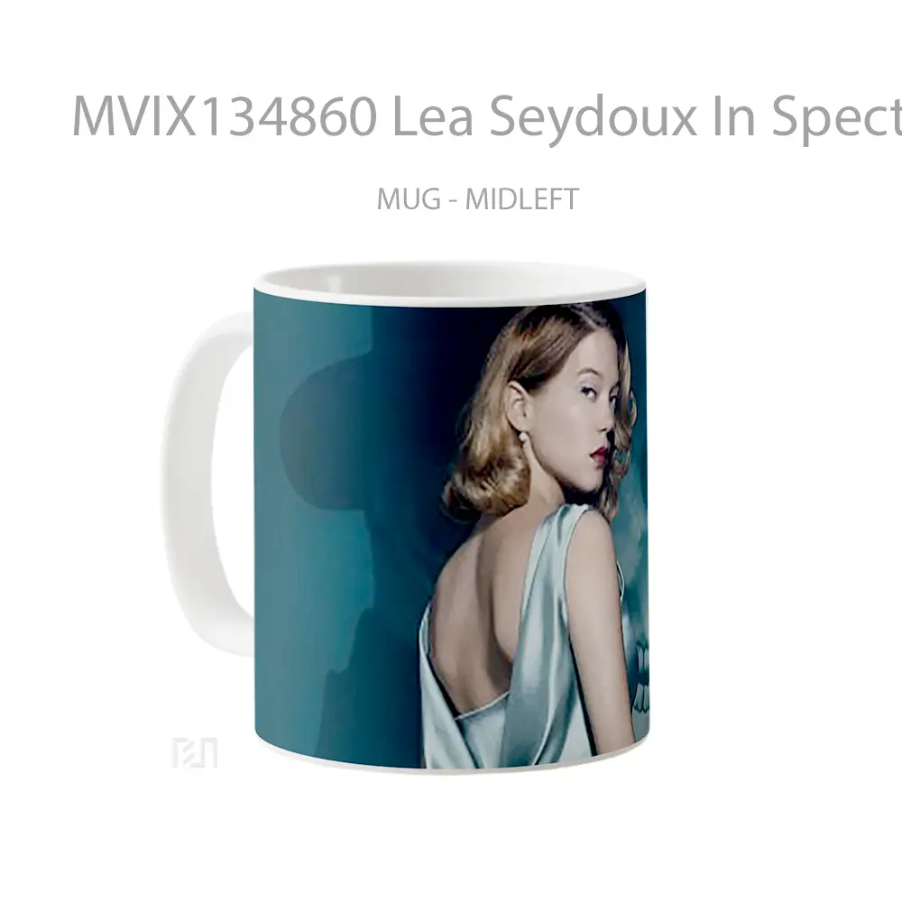 Mug Lea Seydoux In Specter Gelas Keramik Unik - All-side / Desain