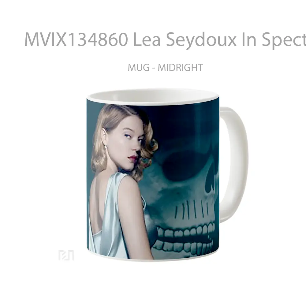 Mug Lea Seydoux In Specter Gelas Keramik Unik - All-side / Desain