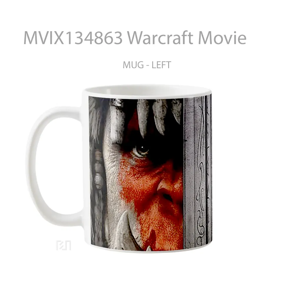 Mug Warcraft Movie Gelas Keramik Unik - All-side / Desain