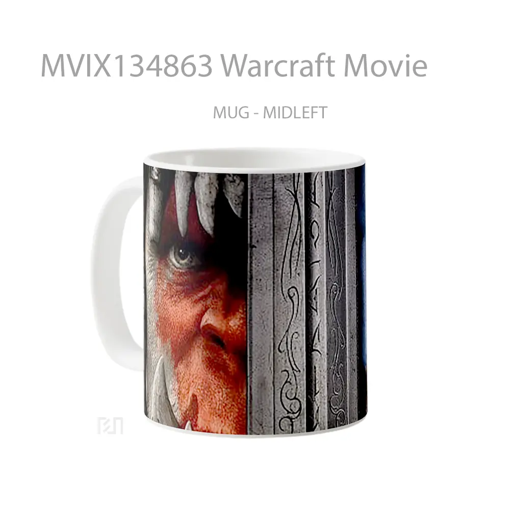Mug Warcraft Movie Gelas Keramik Unik - All-side / Desain