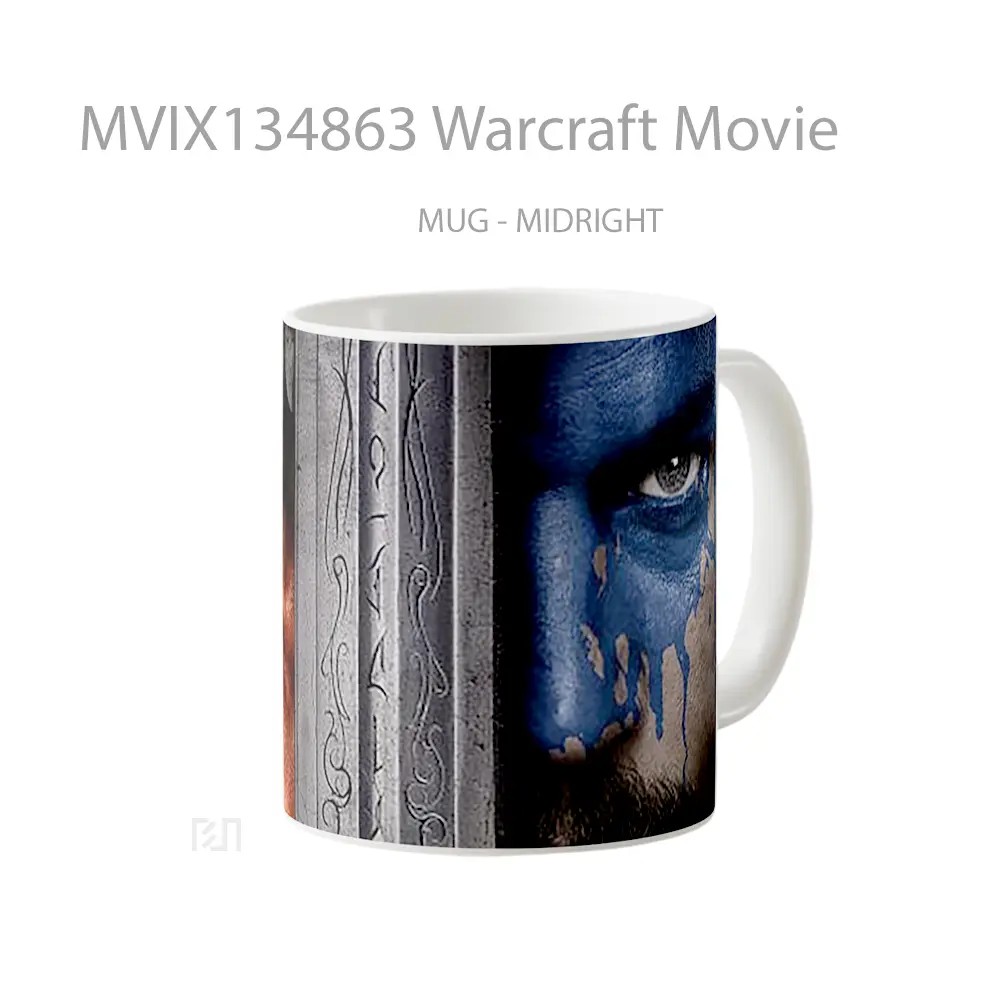 Mug Warcraft Movie Gelas Keramik Unik - All-side / Desain