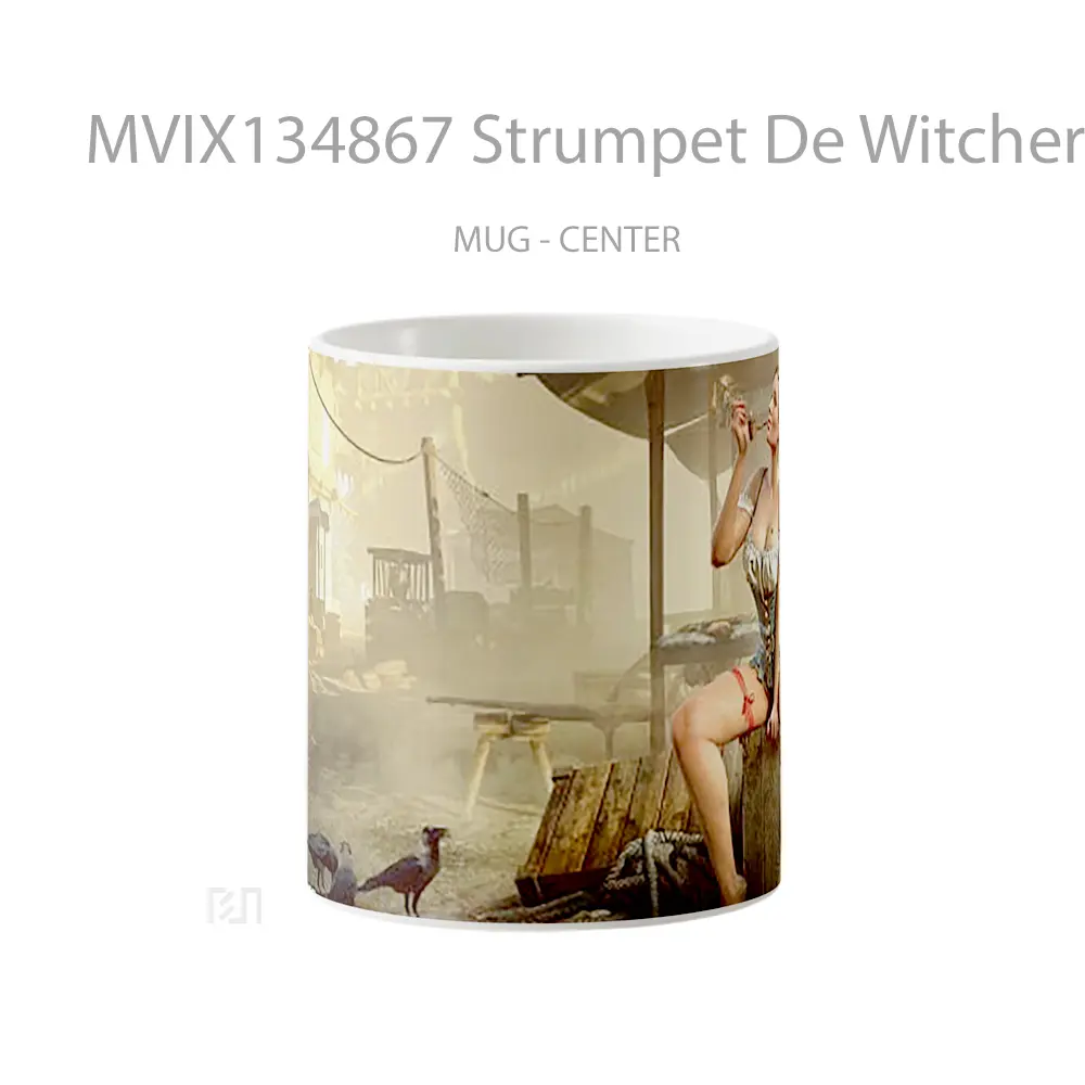 Mug Strumpet De Witcher 3 Wild Hunt Gelas Keramik Unik